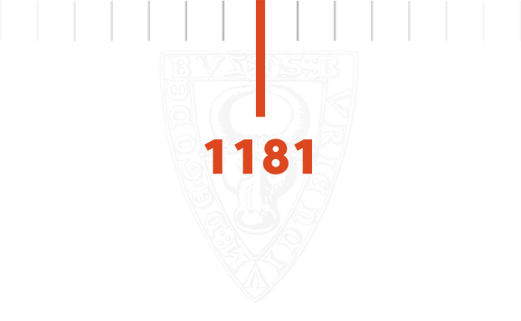 Historienmarke mit Benennung "1181"