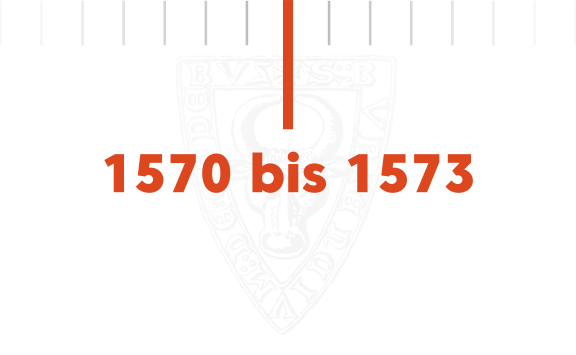 Historienmarke mit Benennung "1570 bis 1573"