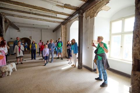 Schlossführung zusch festival