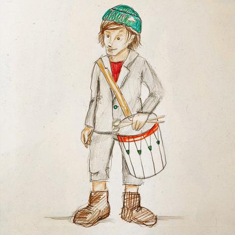 Zeichenstudie Tromino A