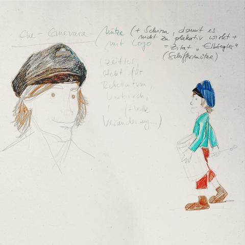 Zeichenstudie Tromino B